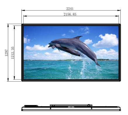 98寸壁掛觸摸一體機(jī)