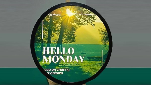 異形廣告機(jī)的秘密，普通機(jī)器比不了！