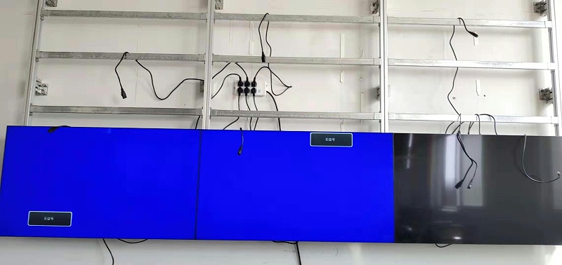 河南省沁潤(rùn)澤環(huán)?？萍脊煞萦邢薰?9寸3X3液晶拼接