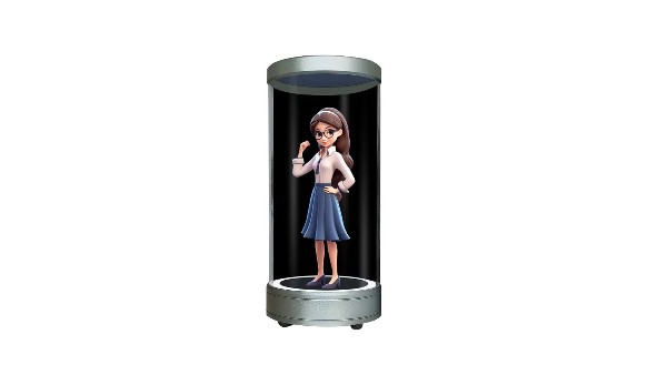 顛覆想象，觸手可及：5.5寸數(shù)字人全息艙引領(lǐng)全息交互新紀元